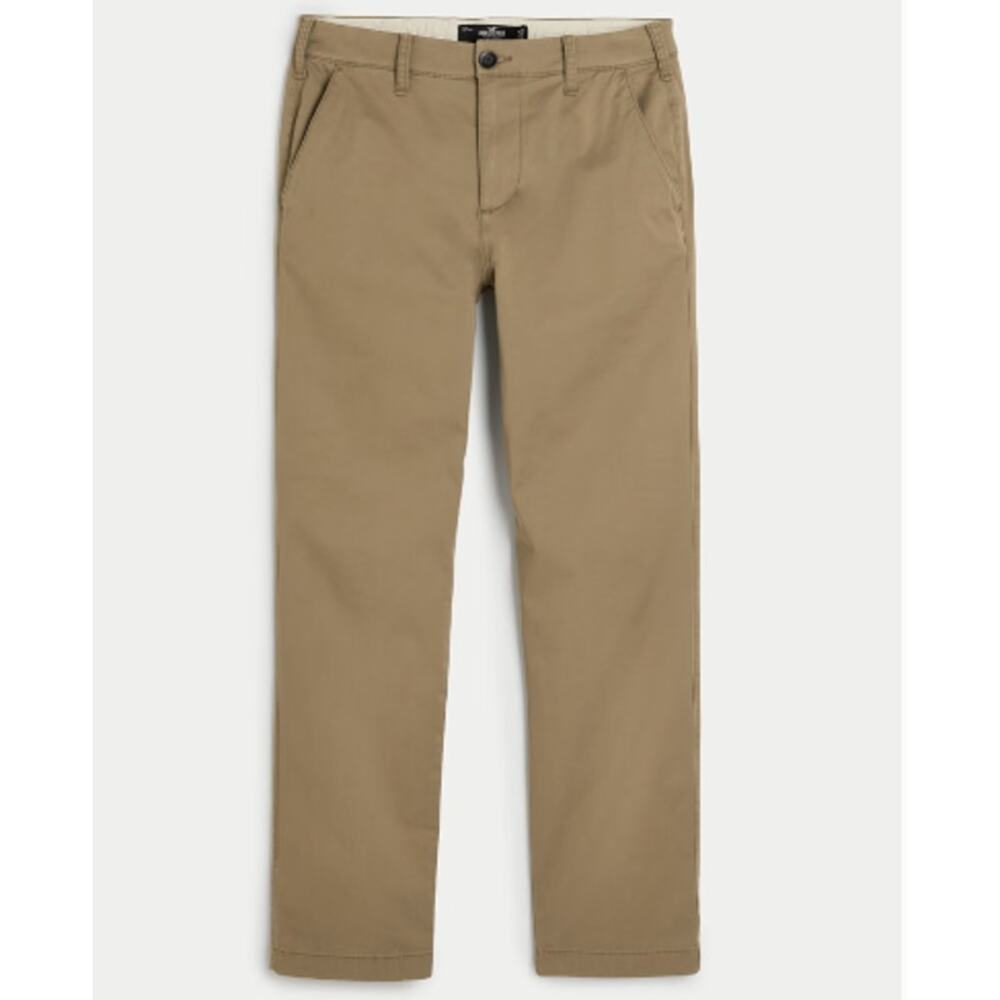 Hollister SLIM STRAIGHT CHINO PANTS Size 33/32 NWT